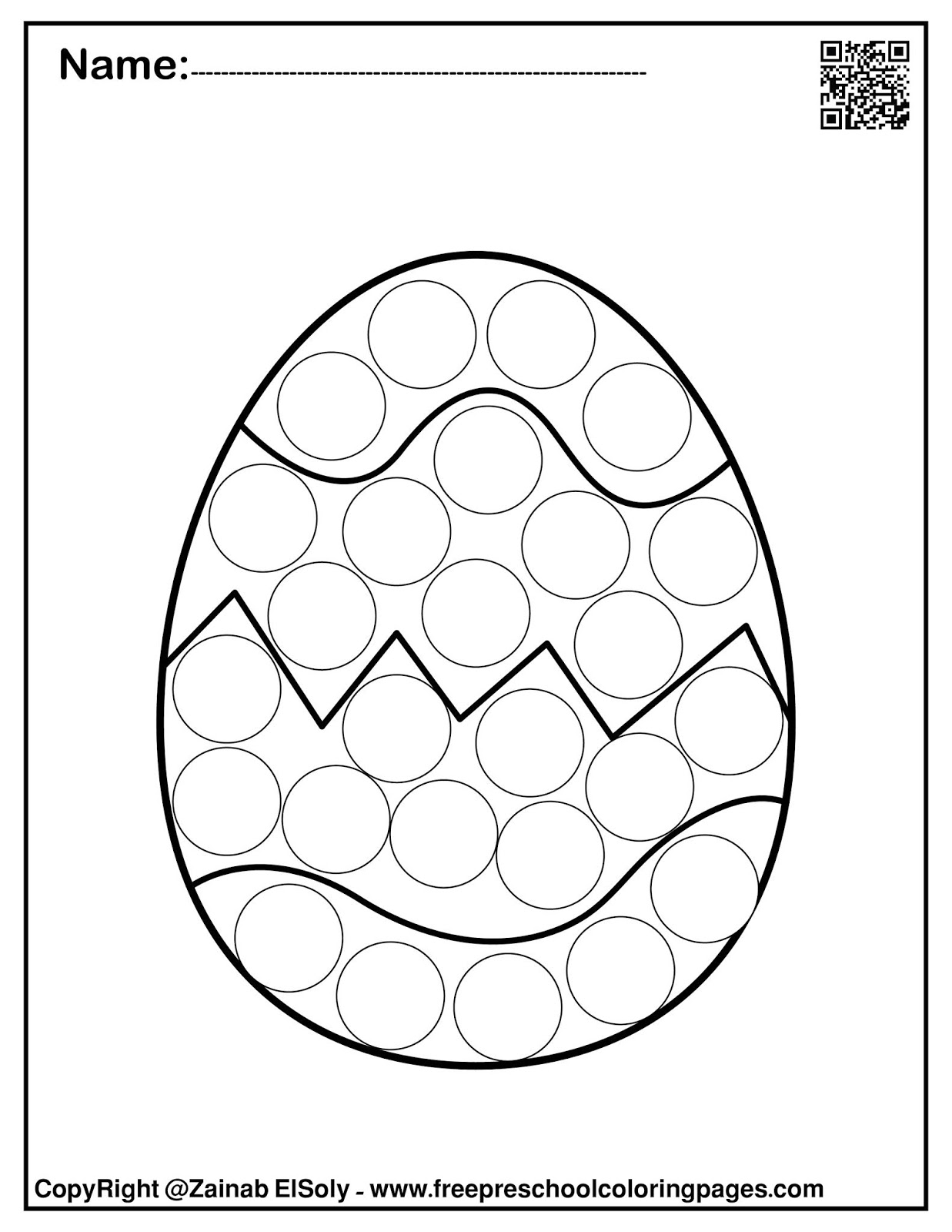 spring dot marker printables free