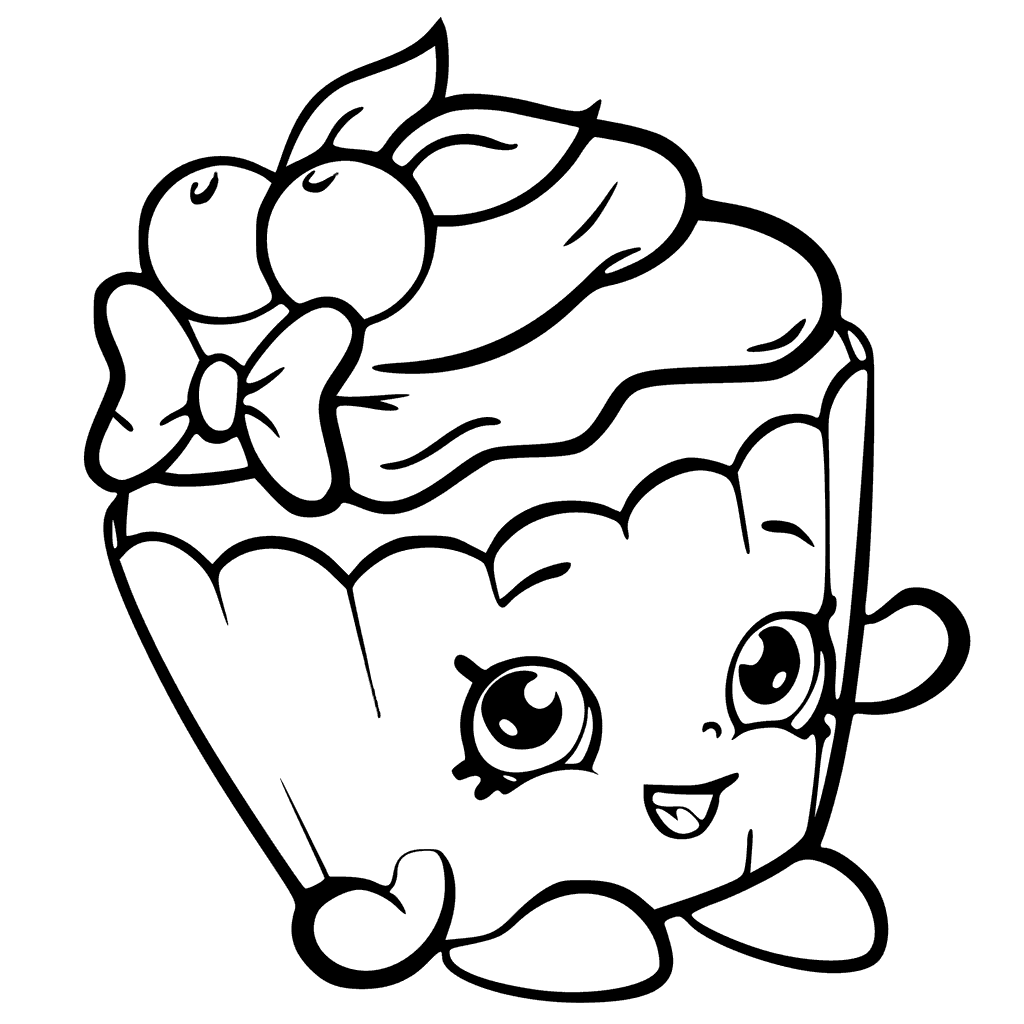 free Shopkins coloring pages
