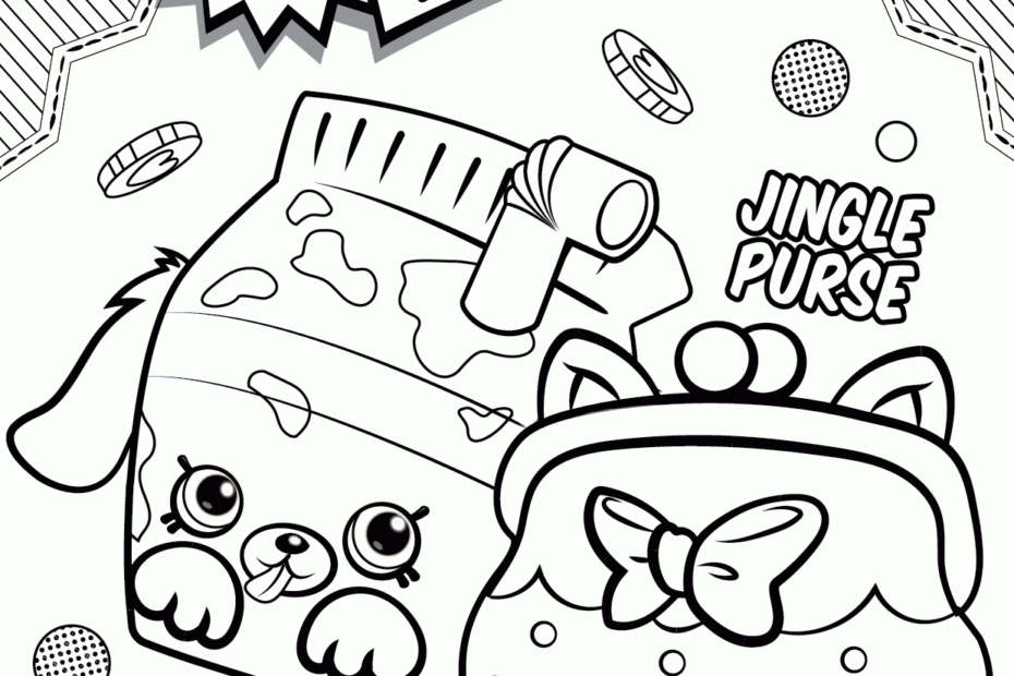 Shopkins Coloring Pages Coloring Home