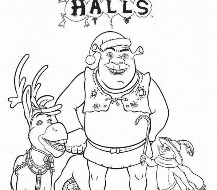 Shrek Printable Coloring Pages Coloring Home