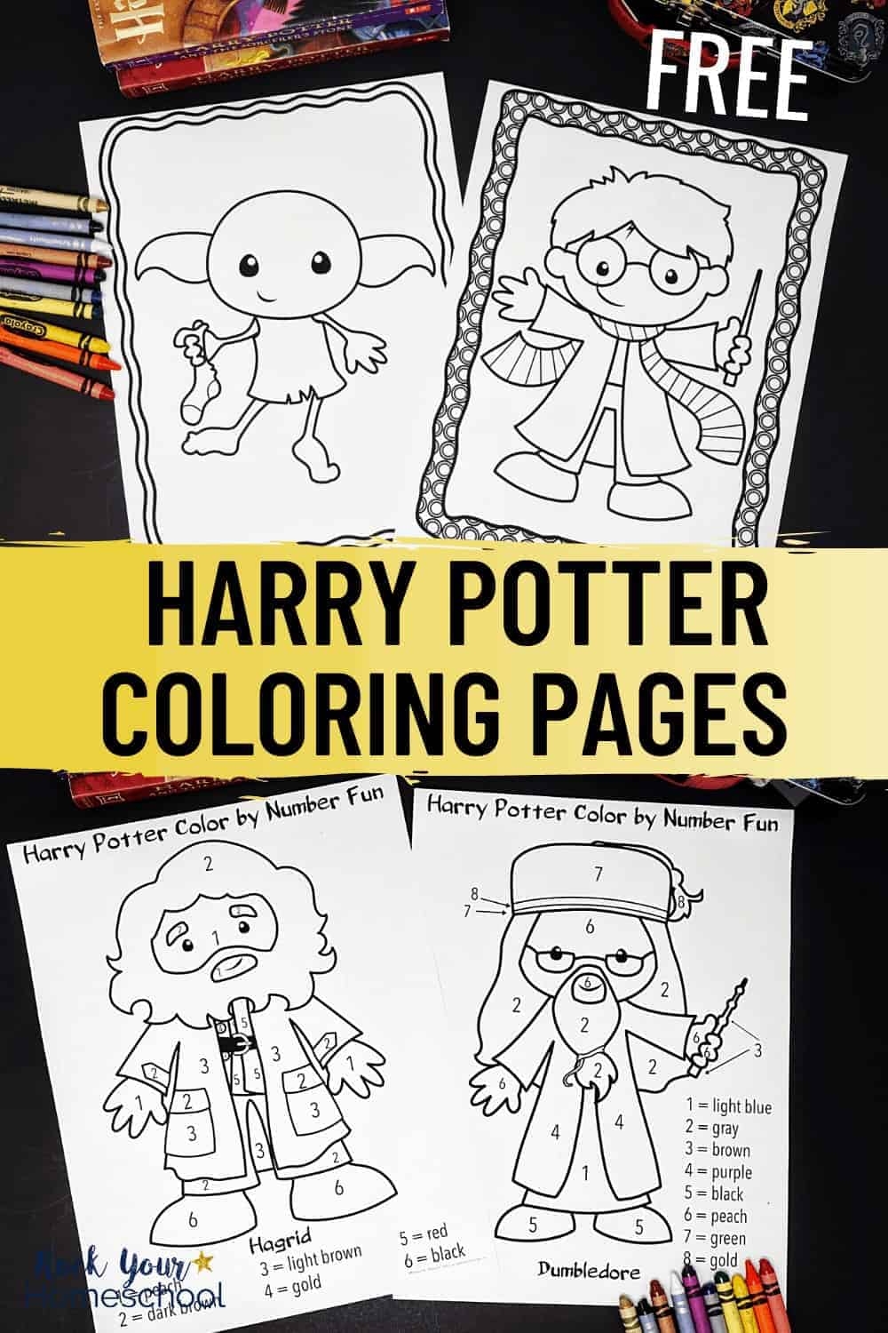 Simple Harry Potter Coloring Pages Simple Harry Potter Coloring Pages