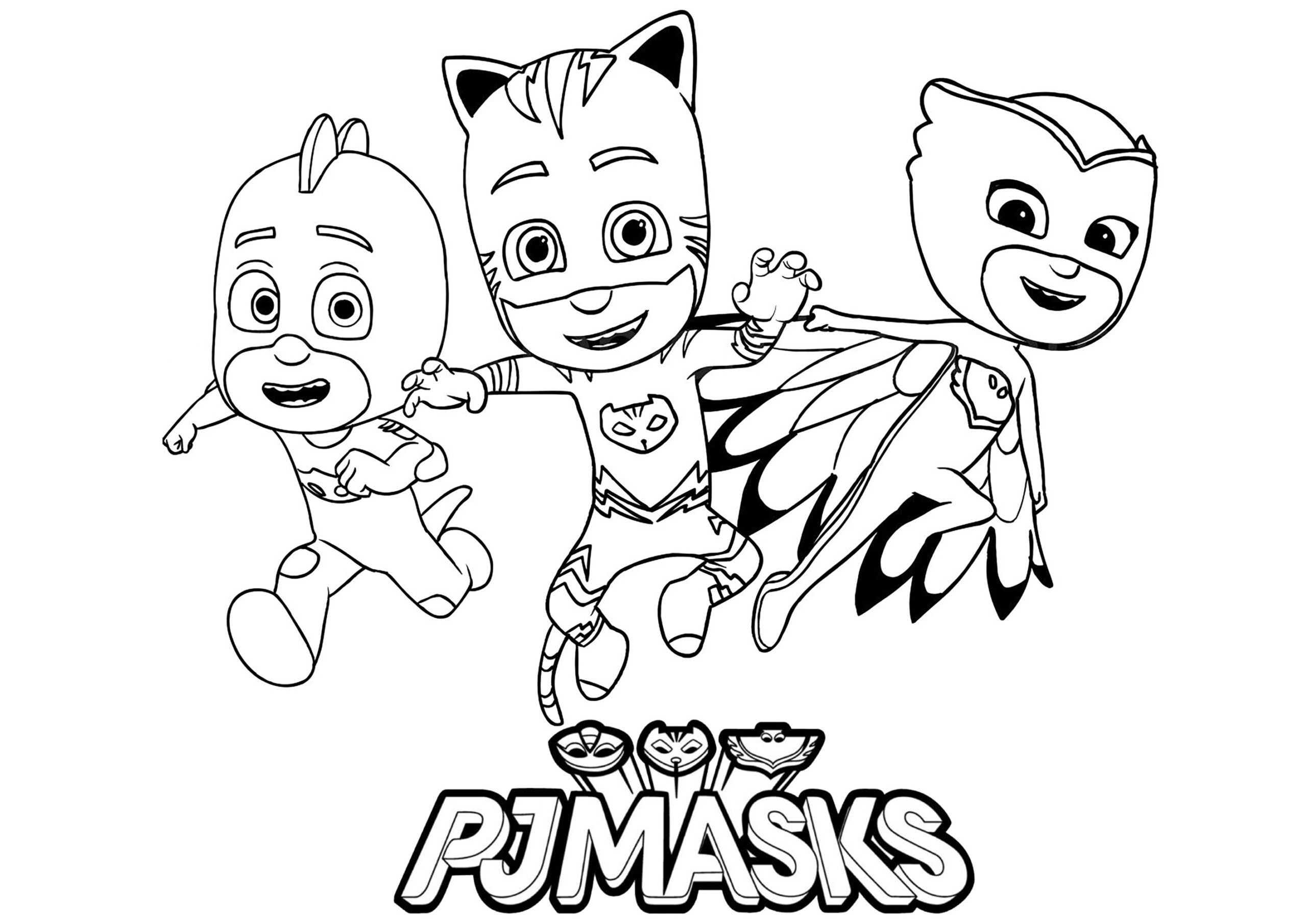 Simplicity Pj Masks Printable Coloring Pages Hudson Website