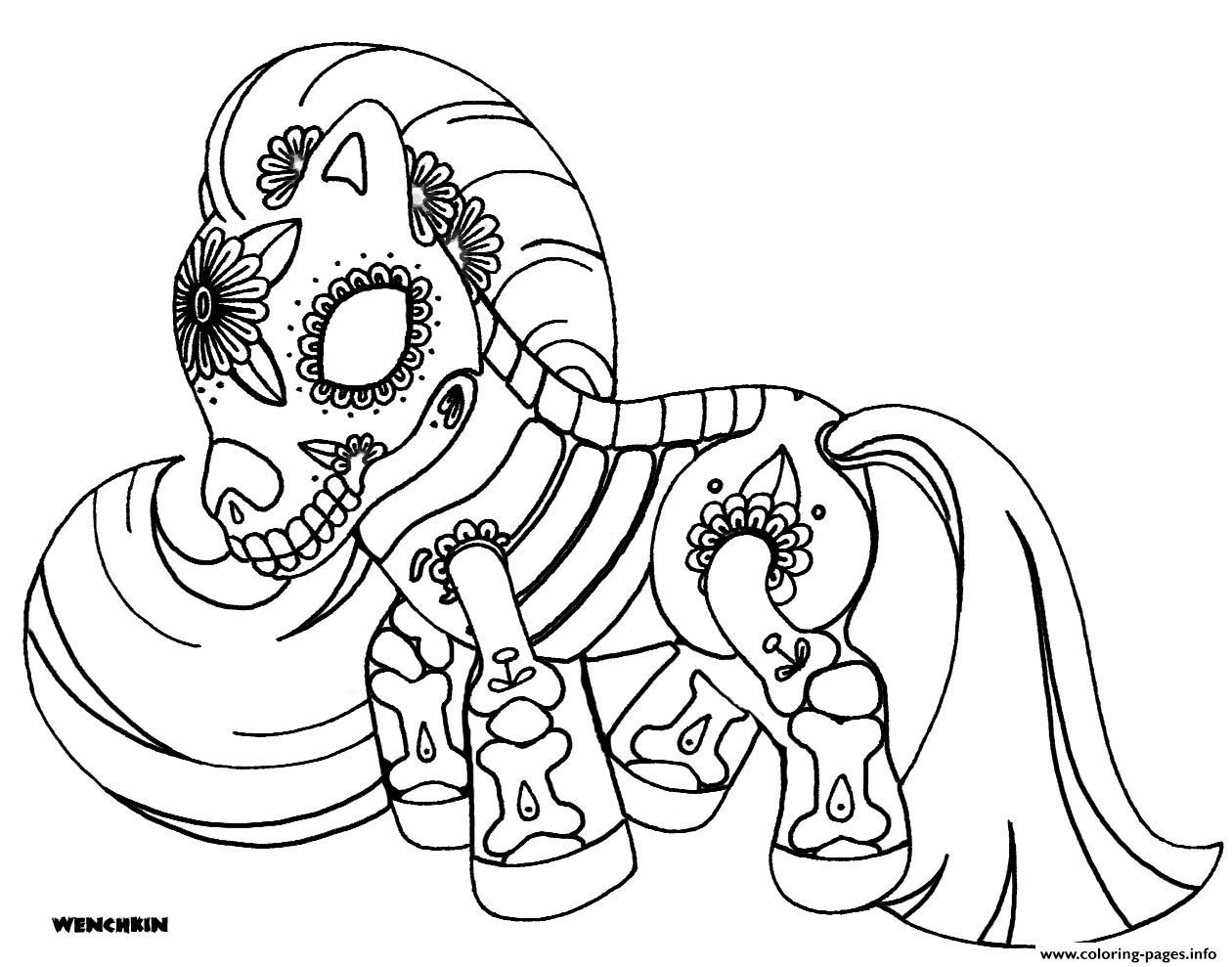 Skull Coloring Pages For Girls Coloring Home