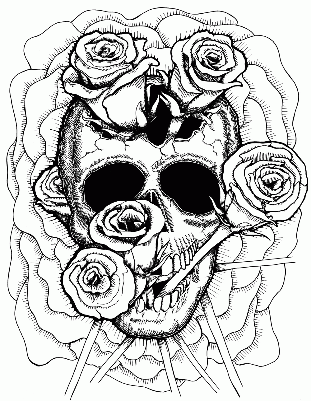 Slide Alt Trippy Mushroom Coloring Pages Psychedelic Mushroom 