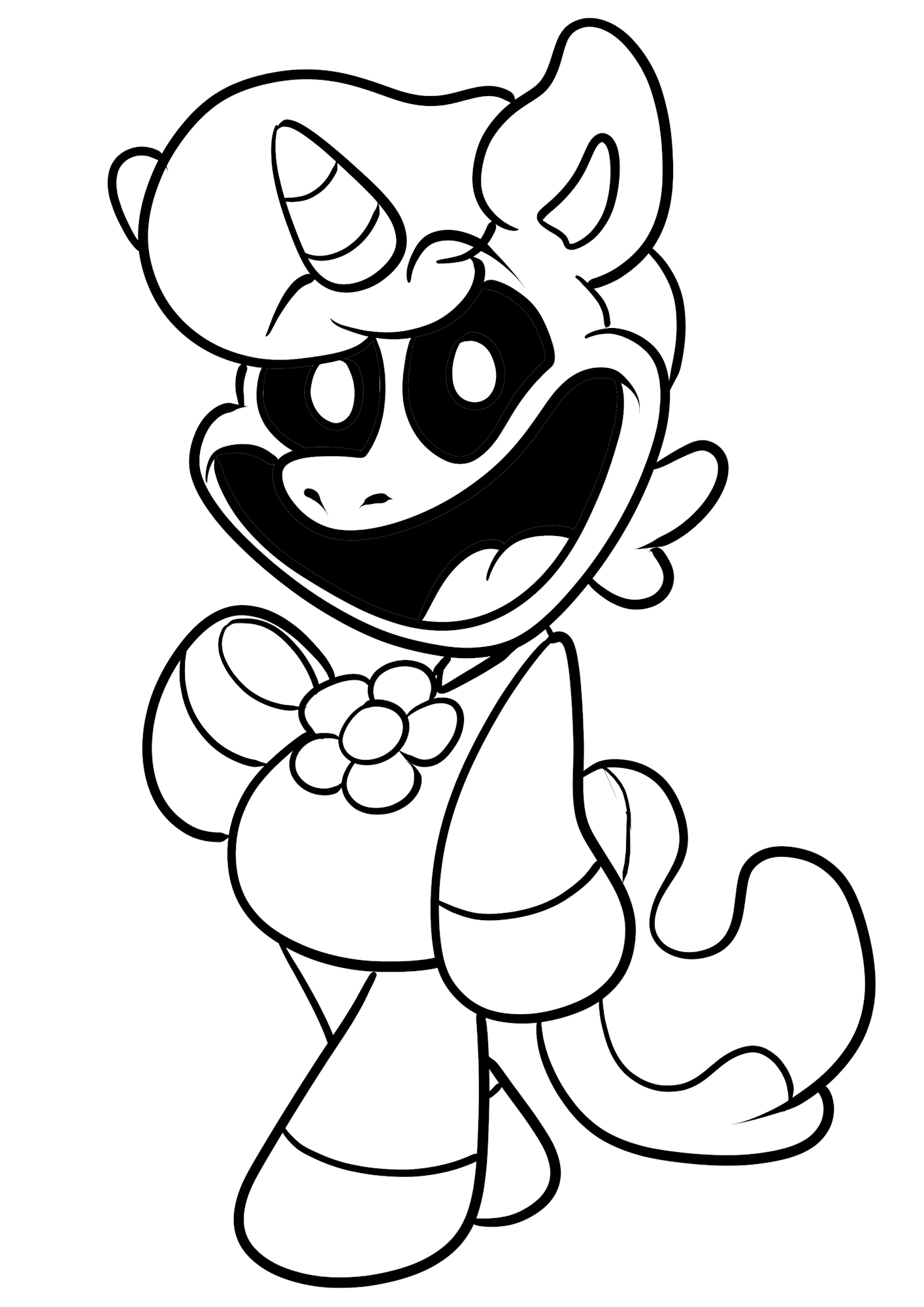 Smiling Critters Coloring Pages Coloring Nation Smiling Critters Coloring Pages Coloring Nation