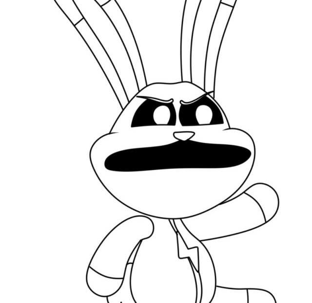 Smiling Critters Coloring Pages Coloring Nation