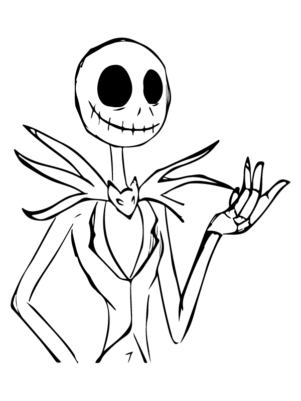 Smiling Jack Skellington Smiling Jack Skellington