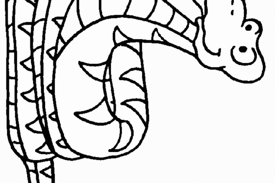 Snake Coloring Pages