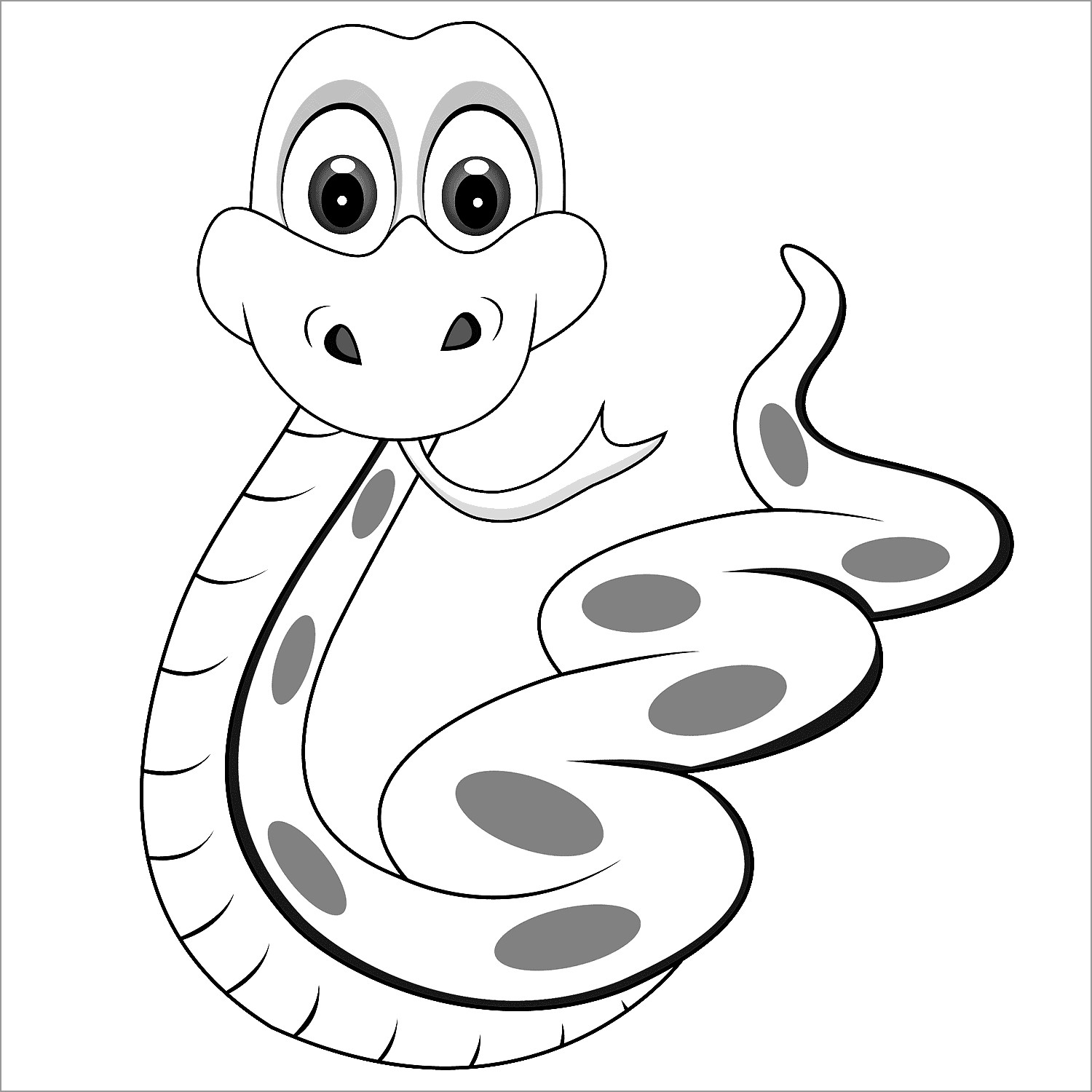Snake Coloring Pages ColoringBay