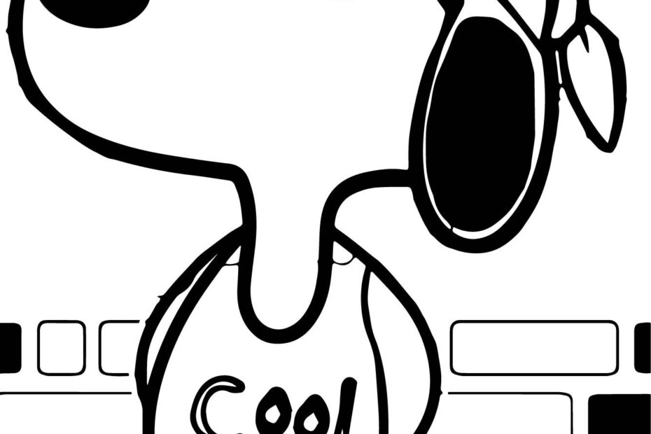 Snoopy Halloween Coloring Pages Printable