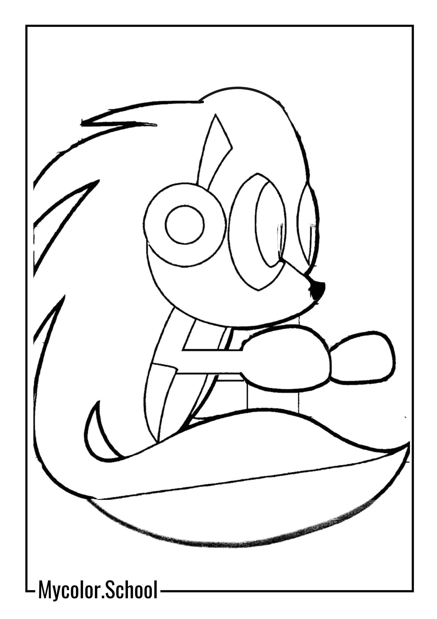 Sonic Coloring Pages 10 Free Printable Coloring Pages For Kids And Adults
