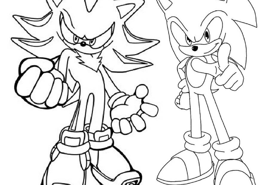 Sonic Coloring Pages Free Printable PDF Sheets