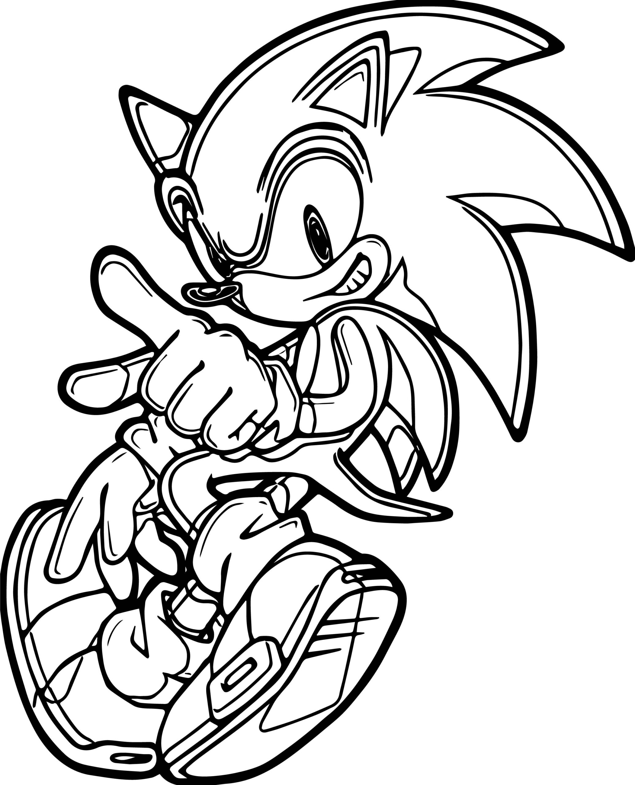 Sonic Coloring Pages Printable Free Printable Word Searches