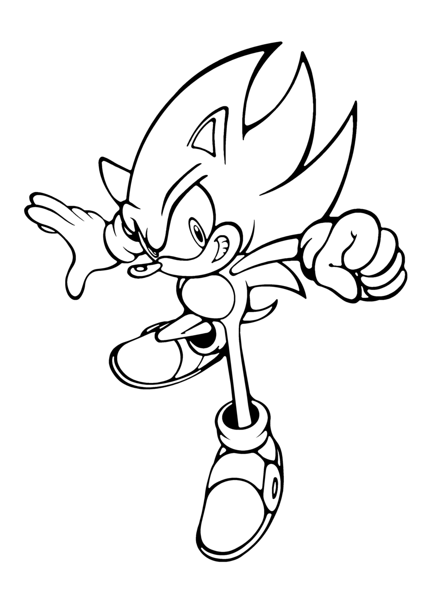 Sonic Colouring Pages Printable At Getdarrenblog Blog