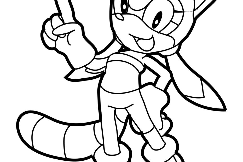 Sonic Hedgehog Coloring Sheet Coloring Pages
