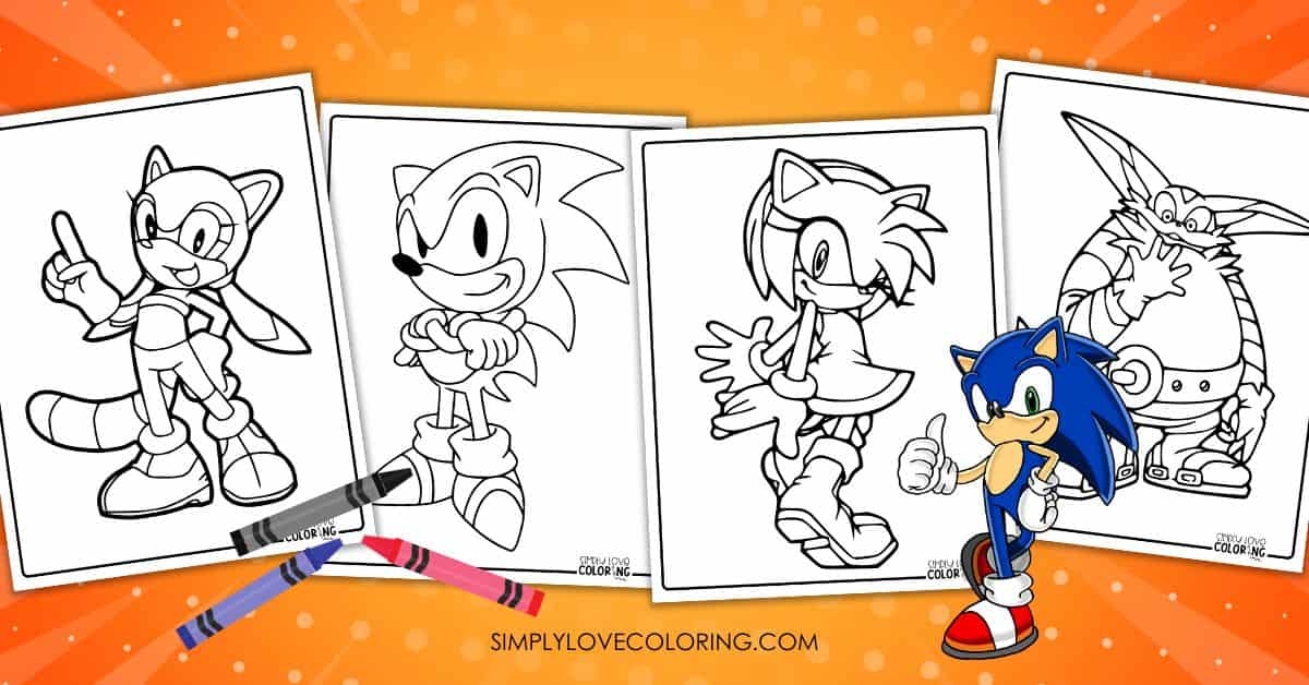 free Sonic color pages pdf free Sonic color pages pdf