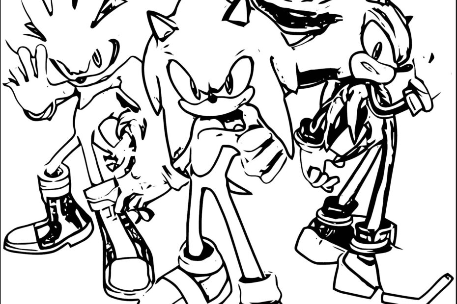 Sonic The Hedgehog Coloring Page WeColoringPage 204 Wecoloringpage