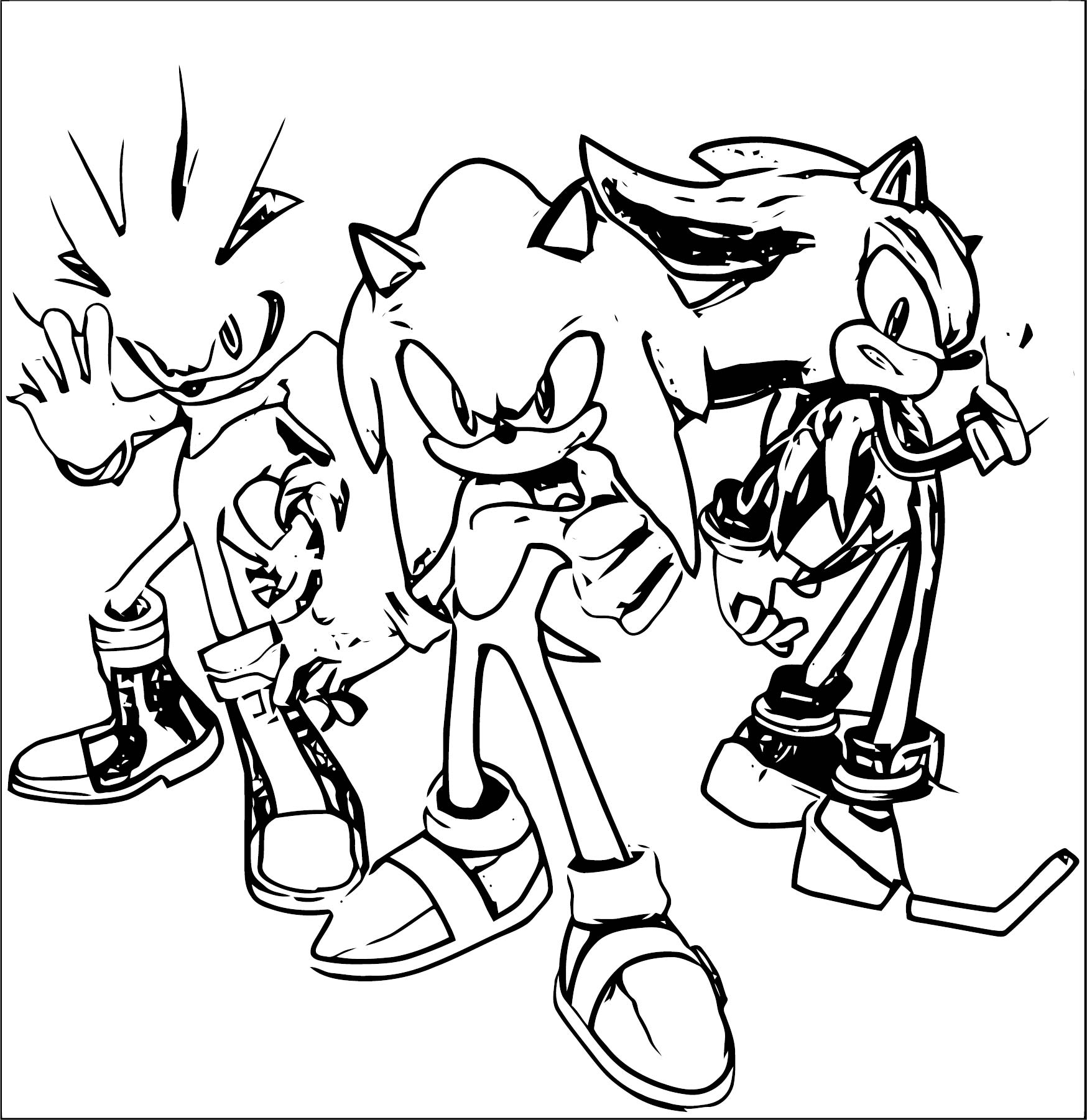 Sonic The Hedgehog Coloring Page WeColoringPage 204 Wecoloringpage