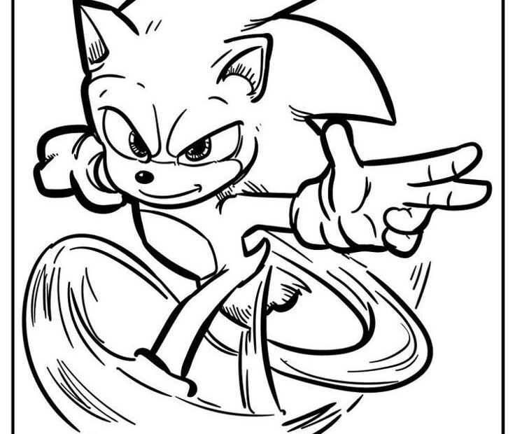 Sonic The Hedgehog Coloring Pages Hedgehog Colors Coloring Pages