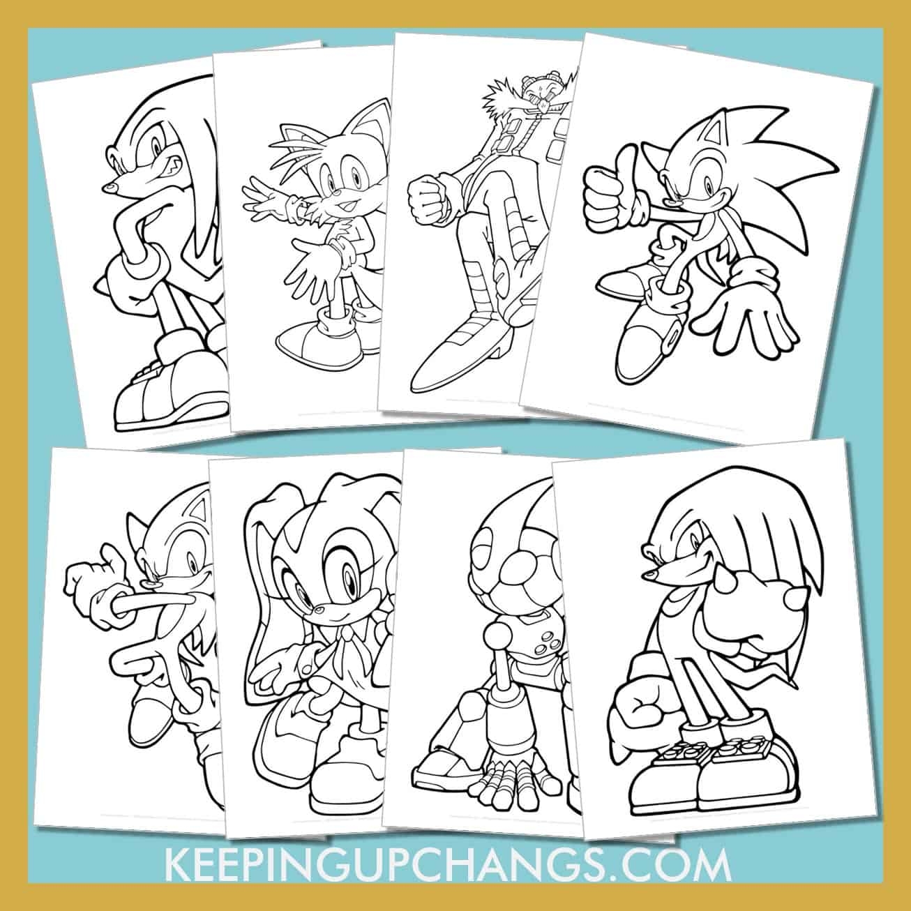 Sonic The Hedgehog Pictures To Color Printable Pdf Infoupdate Sonic The Hedgehog Pictures To Color Printable Pdf Infoupdate