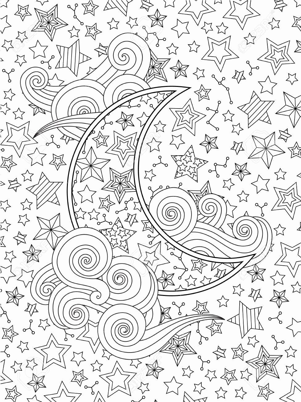 Space Coloring Pages For Adults Thekidsworksheet