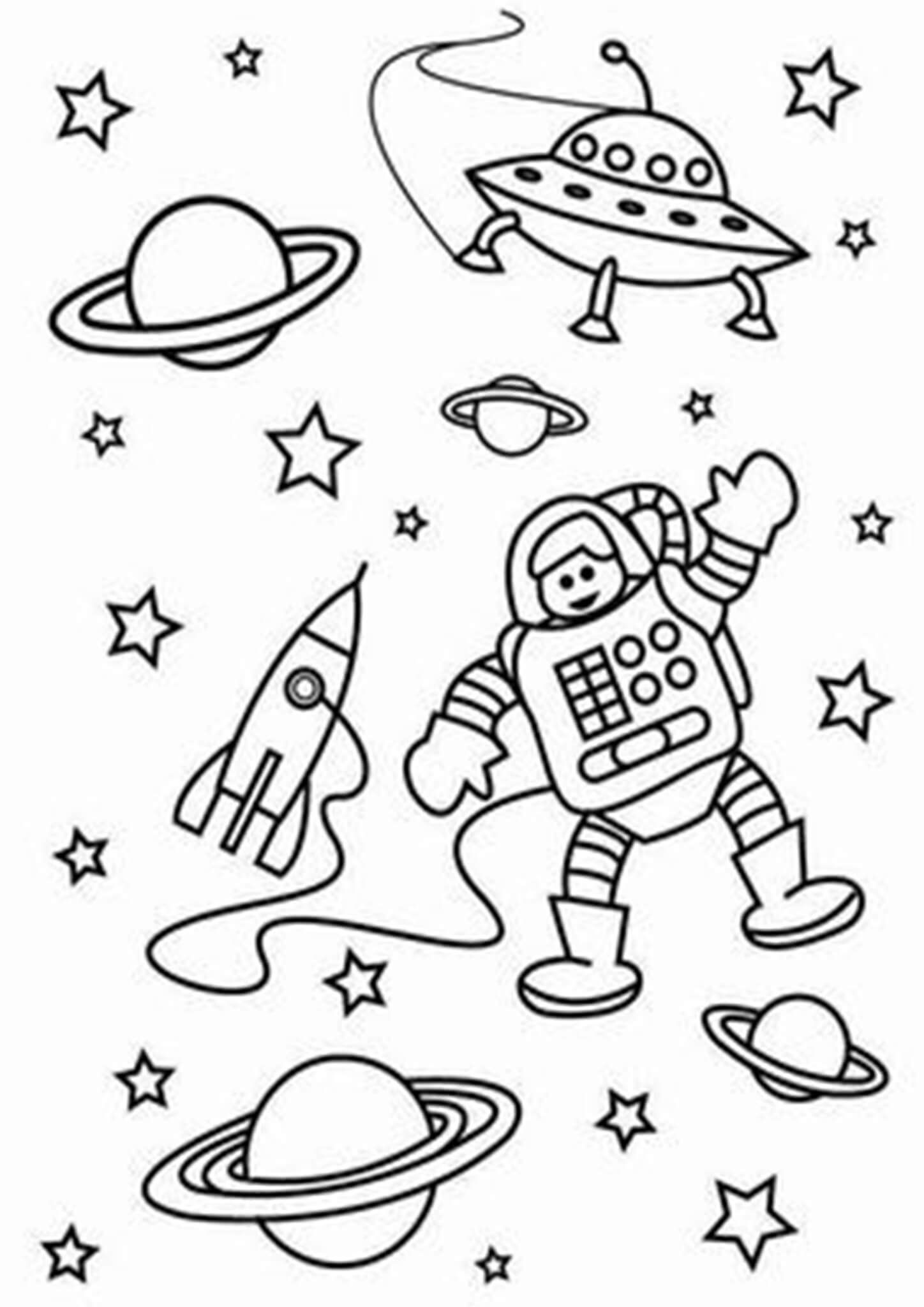 Space Coloring Pages For Kids Printable Space Coloring Pages For Kids Printable