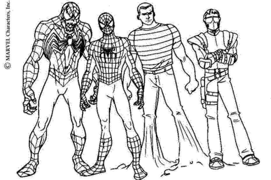 Spidey And His Amazing Friends Coloring Pages Coloring Home