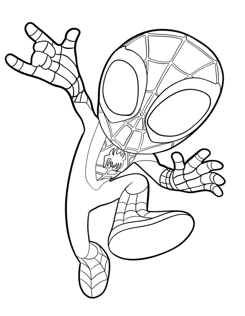 free spidey coloring sheets free spidey coloring sheets