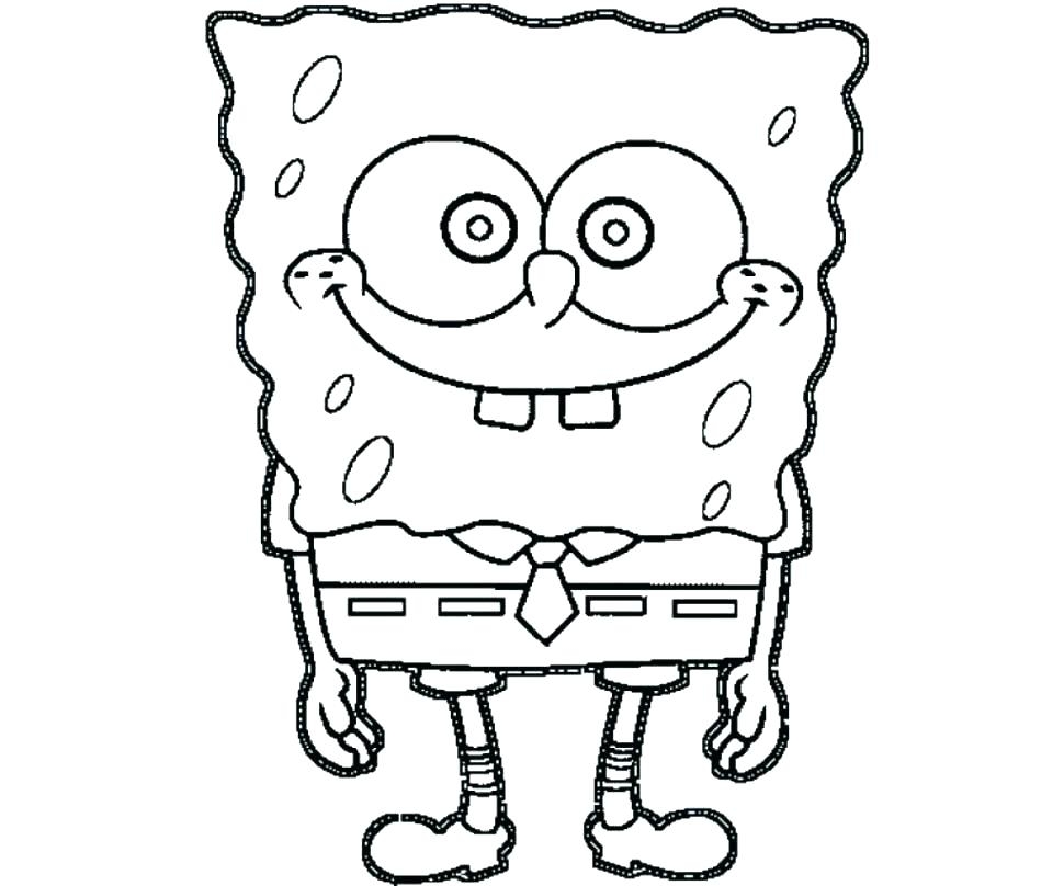 free printable coloring pages spongebob