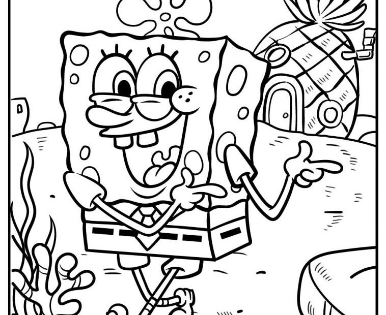 Spongebob Coloring Pages Free Printable Coloring Pages Cool My XXX