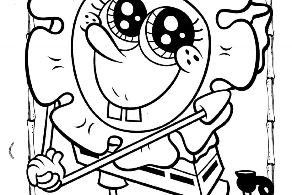 SpongeBob Coloring Pages Printable 101 Activity
