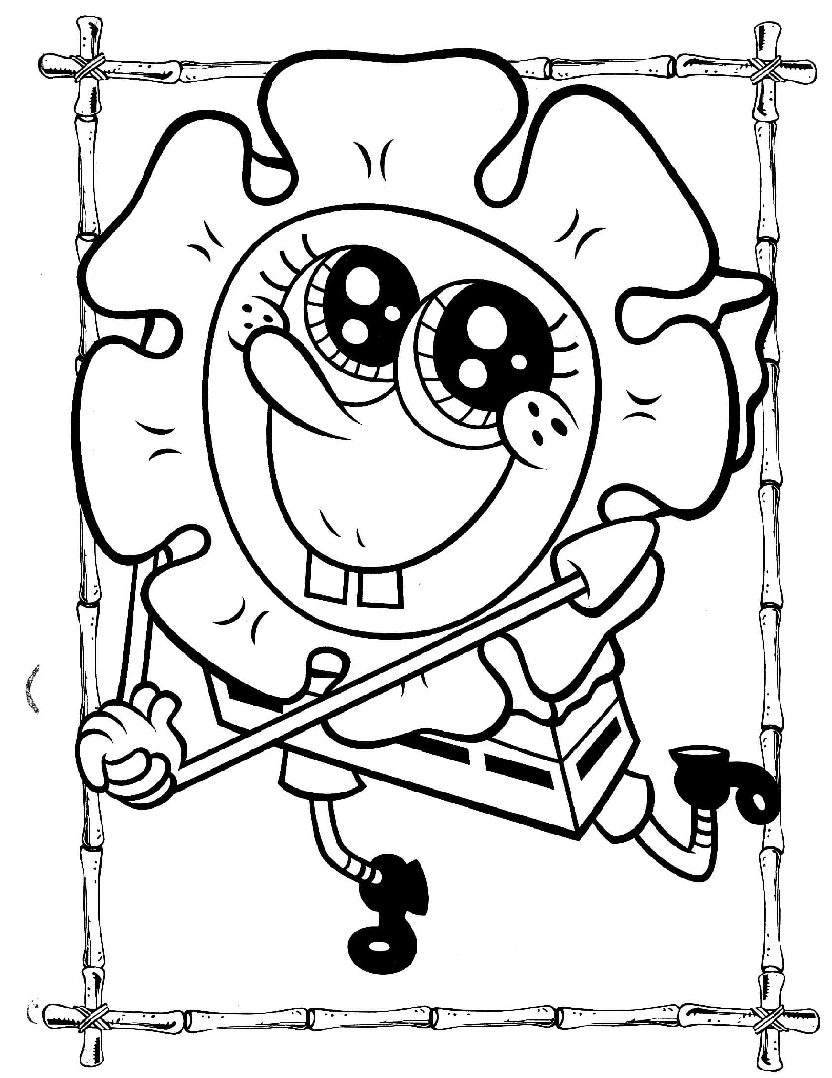 spongebob coloring sheets PDF printable