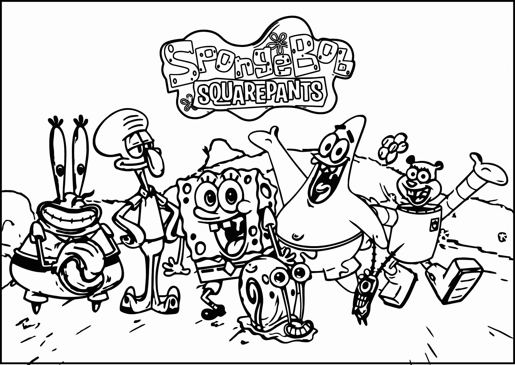 free printable spongebob coloring sheets free printable spongebob coloring sheets