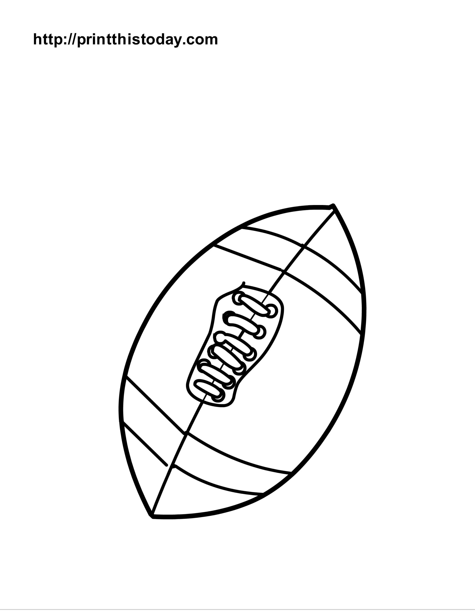Sports Balls Coloring Pages Printable