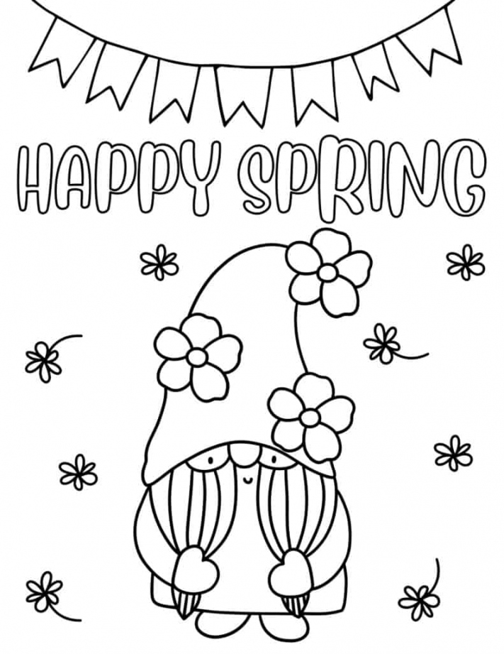 printable coloring sheets for spring printable coloring sheets for spring
