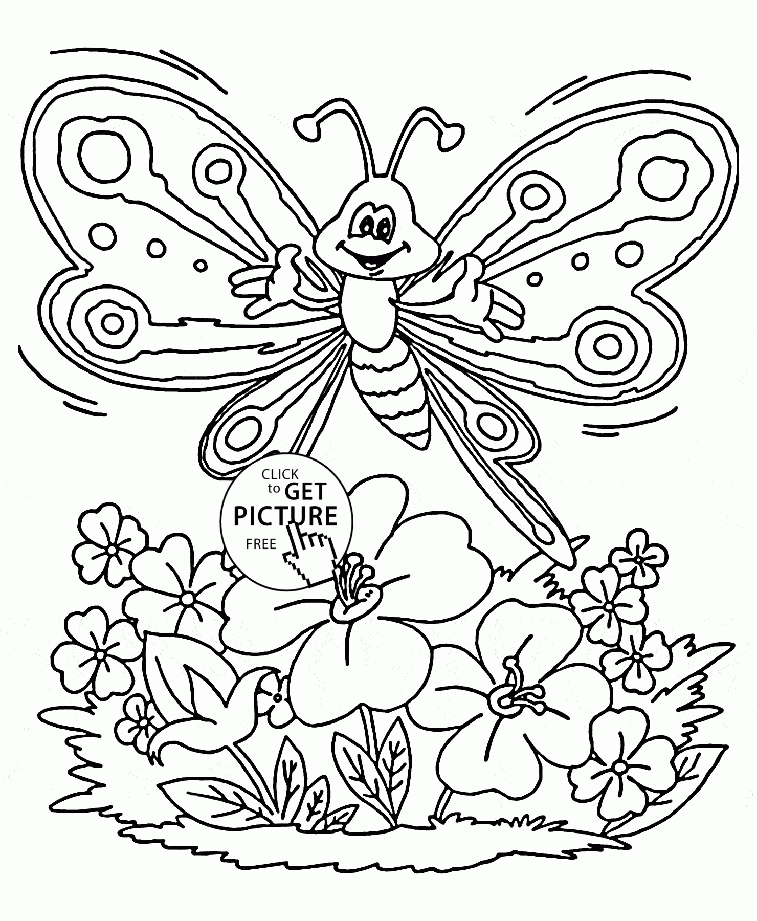 Spring Coloring Sheet Free Printable Spring Coloring Sheet Free Printable