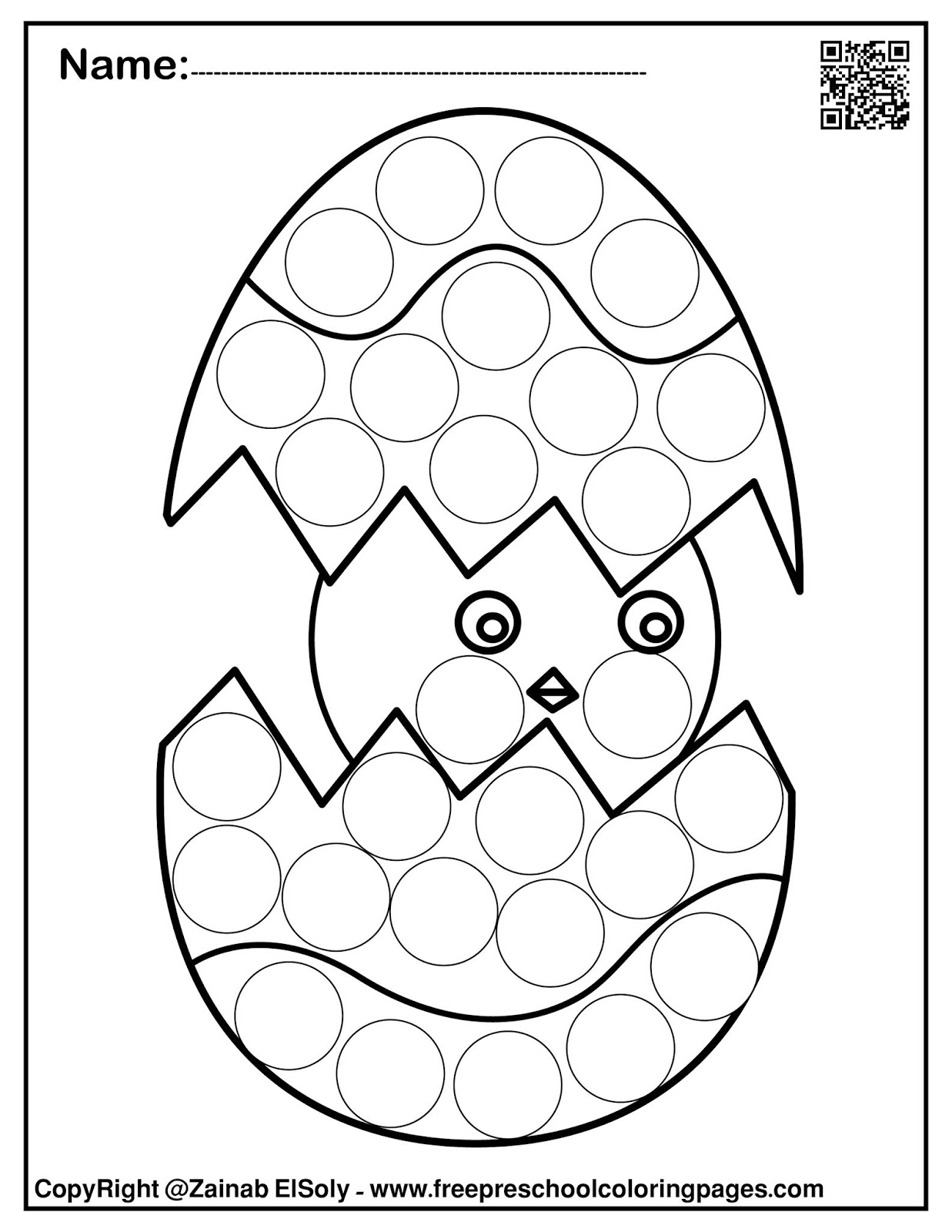 Spring Dot Marker Printables Printable World Holiday