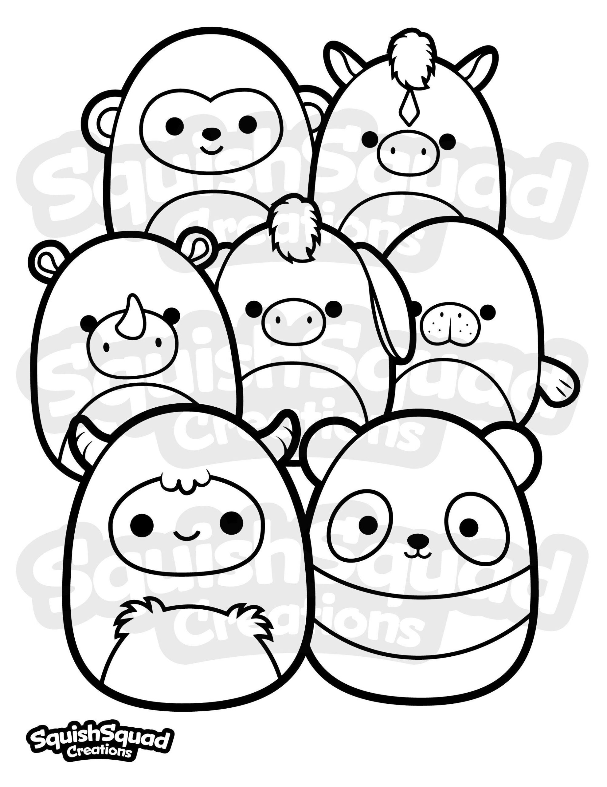 Squishmallow Coloring Page Printable Squishmallow Coloring Page Squishmallow Coloring Page Printable Squishmallow Coloring Page