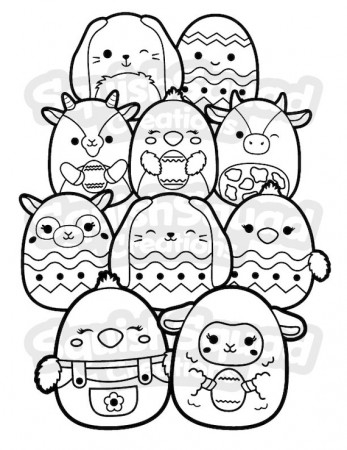 Squishmallow Pearl In The Shell Coloring Page Coloring Page Page For Squishmallow Pearl In The Shell Coloring Page Coloring Page Page For