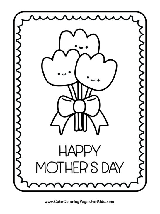 mother's day free coloring pages mother's day free coloring pages