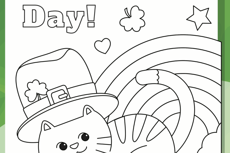 St Patrick S Day Color By Sight Word Artofit