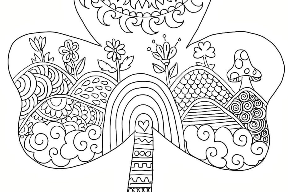 St Patricks Day Coloring Pages Coloring rocks