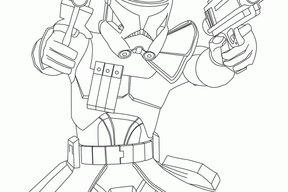 Star Wars Captain Rex Coloring Pages Coloring Home