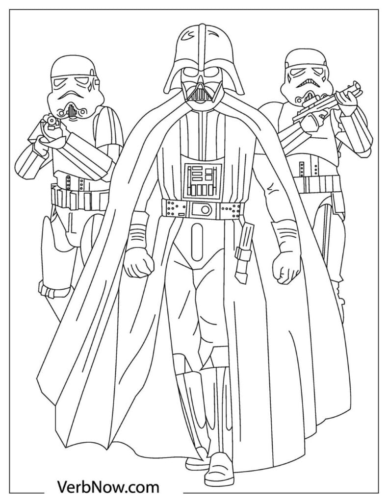 Star Wars Colouring Printables