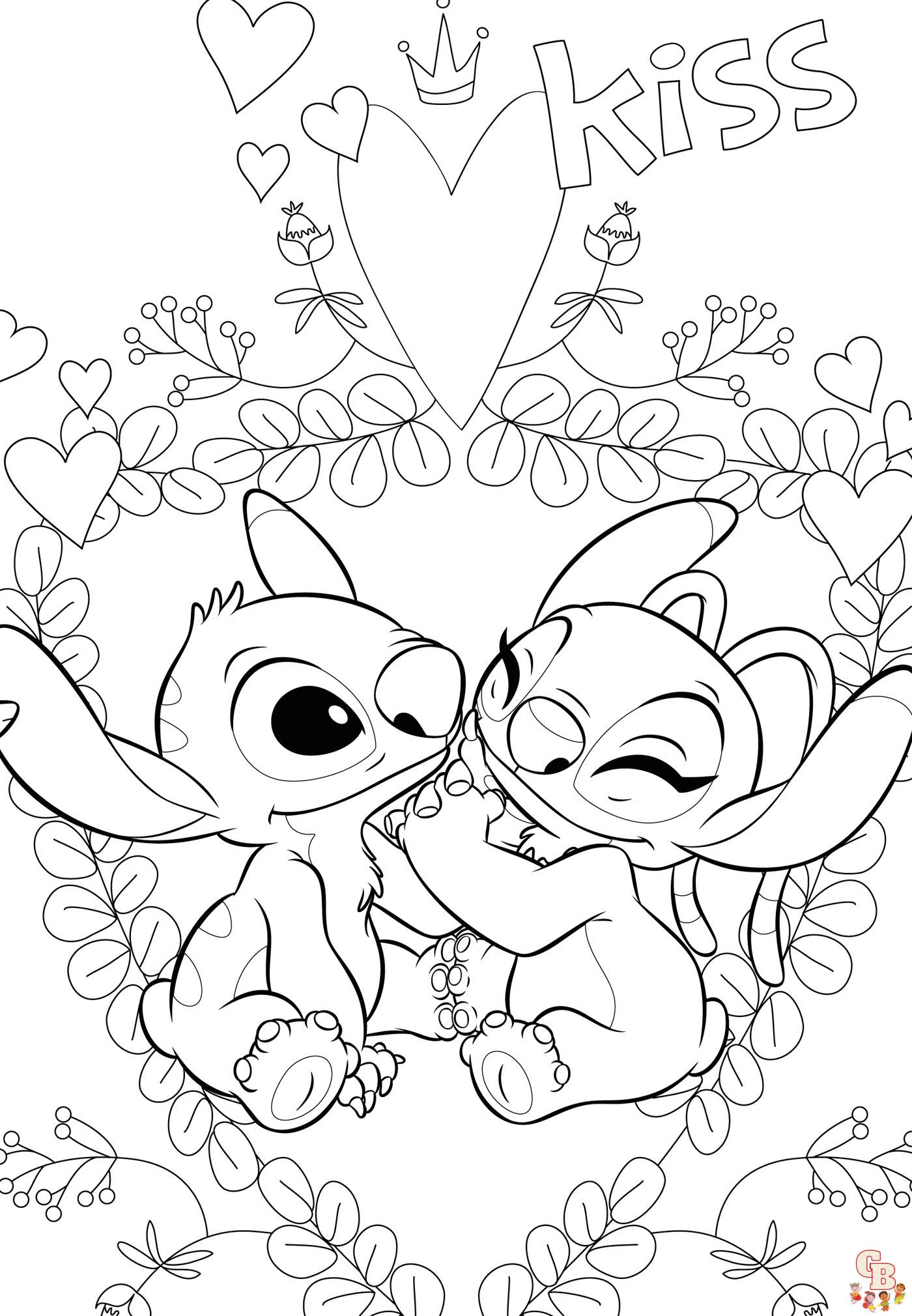 Stitch And Angel Coloring Pages FREE Printable 21 Bratz Coloring Stitch And Angel Coloring Pages FREE Printable 21 Bratz Coloring