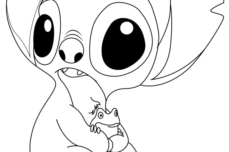 Stitch And Angel Coloring Pages FREE Printable 64 Bratz Coloring