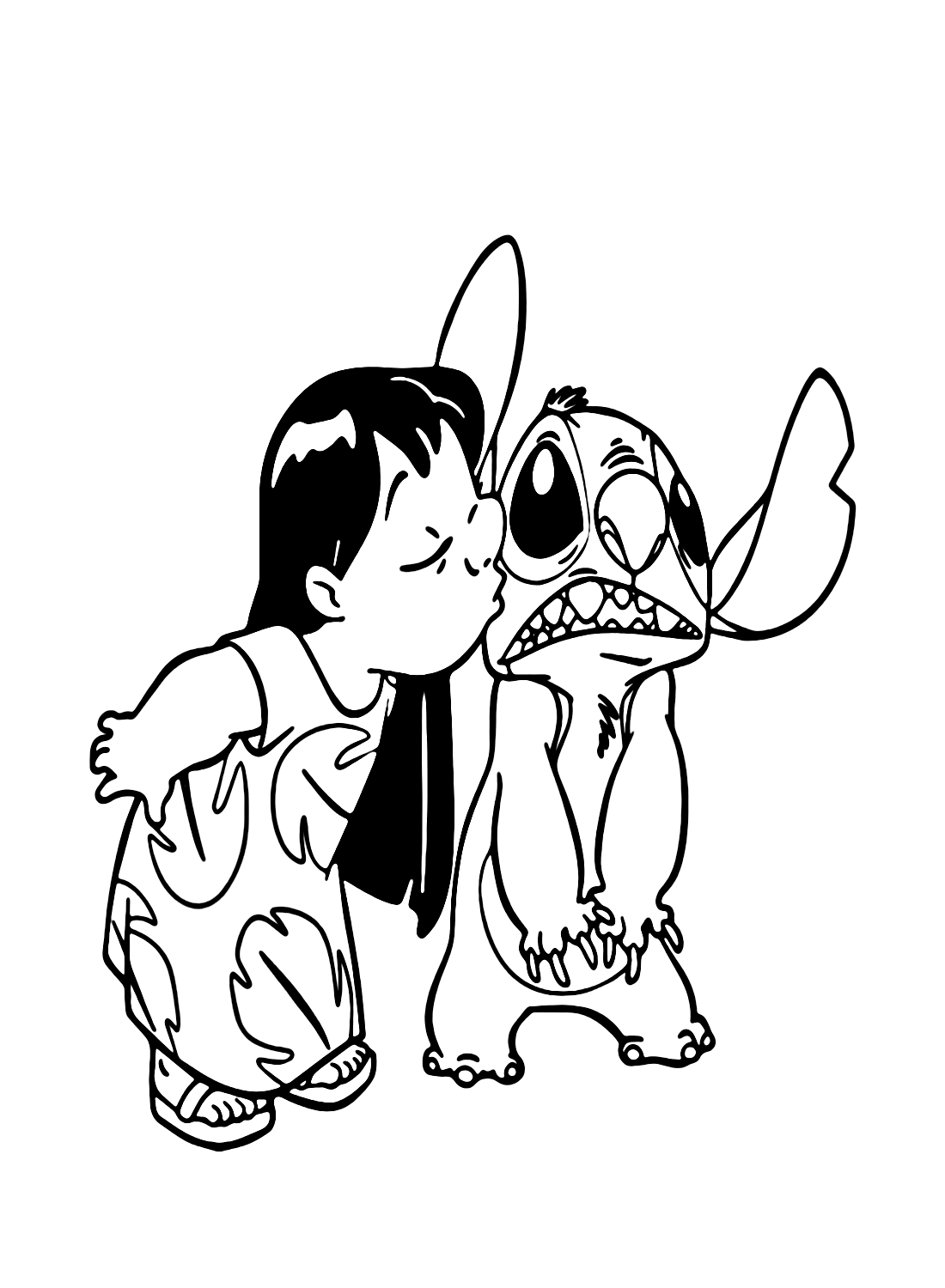 coloring pages for adults stitch