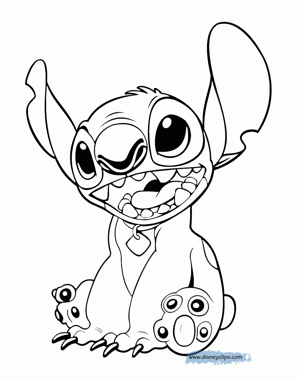 Stitch Coloring Page Coloring Home Stitch Coloring Page Coloring Home