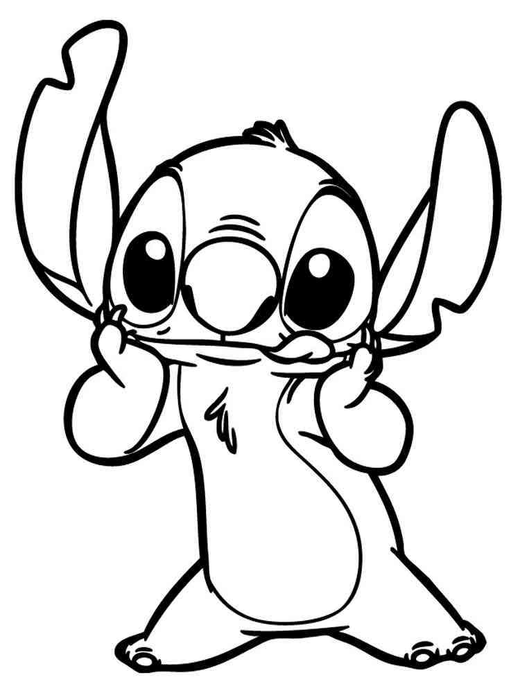 coloring pages stitch full size