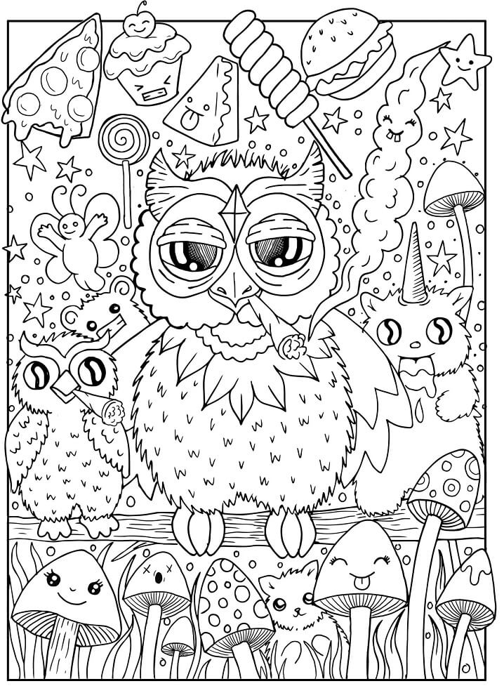 Stoner 1 Coloring Page Free Printable Coloring Pages For Kids
